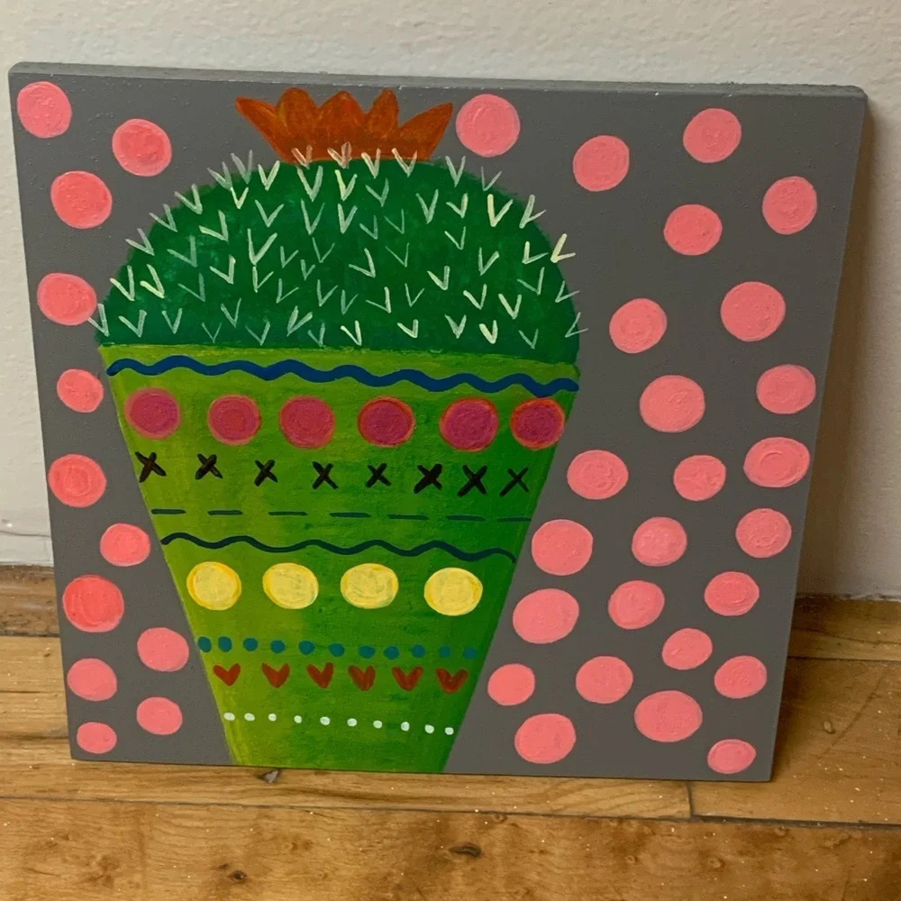 “Little Pricks” - hand painted‎ art